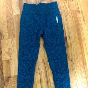 Gymshark Adapt Animal Leggings in Blue (Medium)